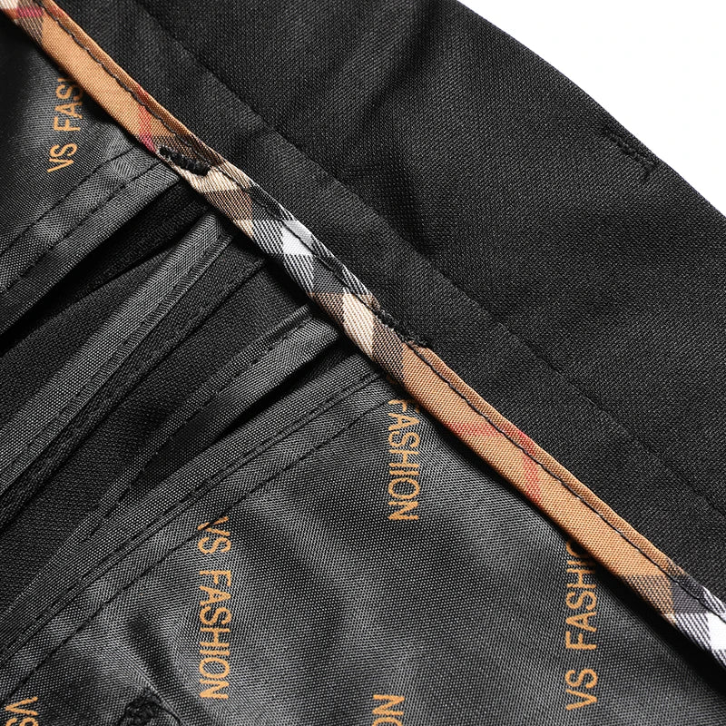 2026 Men's Spring Summer Autumn  Pants Straight Stretch Casual No Trace No Ironing Fabric Silky Cool Feeling Trousers 29-42