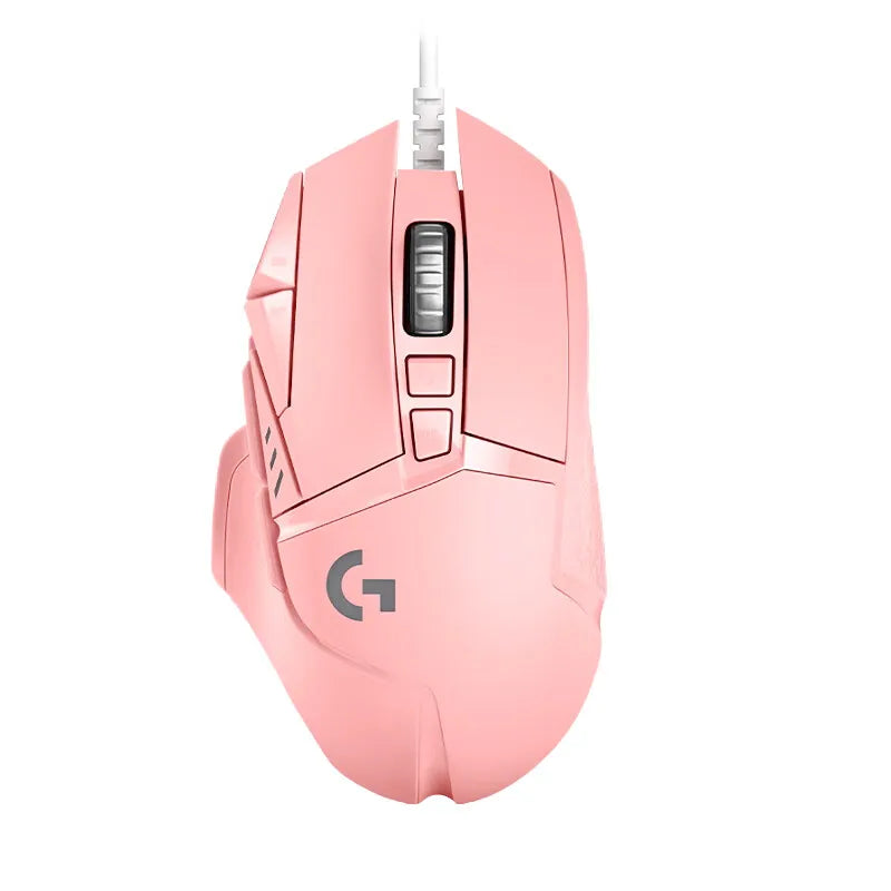 New Logitech G502 HERO Wired Mouse Pink Gaming Mouse 25600DPI Esports Mouse RGB Nebula Series