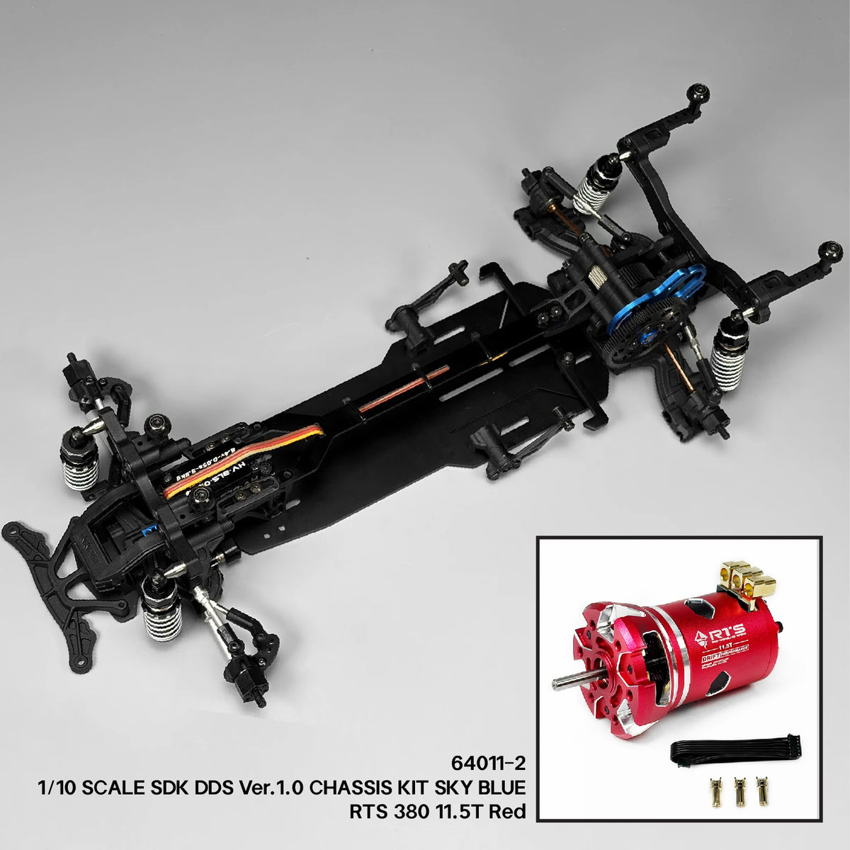 KKPIT SDK DDS Ver.1.0 1/10 Electric R/C DRIFT Chassis KIT