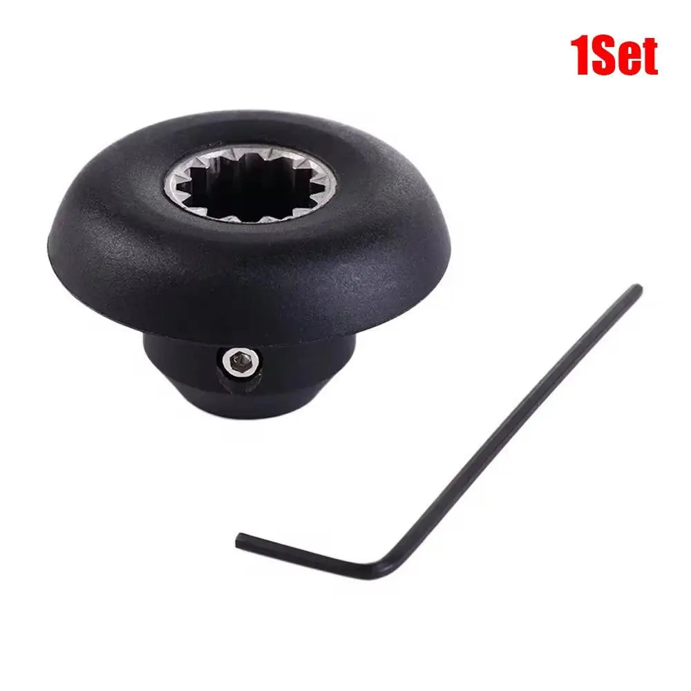 1Set Mushroom Head Connector Blender Drive Socket Black Universal Blender Spare Parts with Wrench Screw for Vitamix Blender