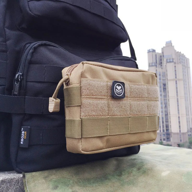 Molle Utility EDC Waist Bag Tactical Pouch Sports Fanny Bag Belt Pouch Outdoor Sports Hunting Bag