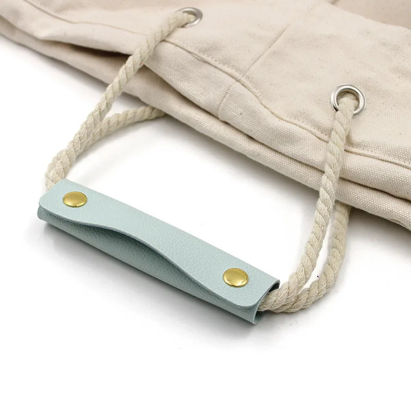 Luggage handle protection leather case Anti-slip shoulder strap leather pad Travel bag trolley leather case bag strap cover
