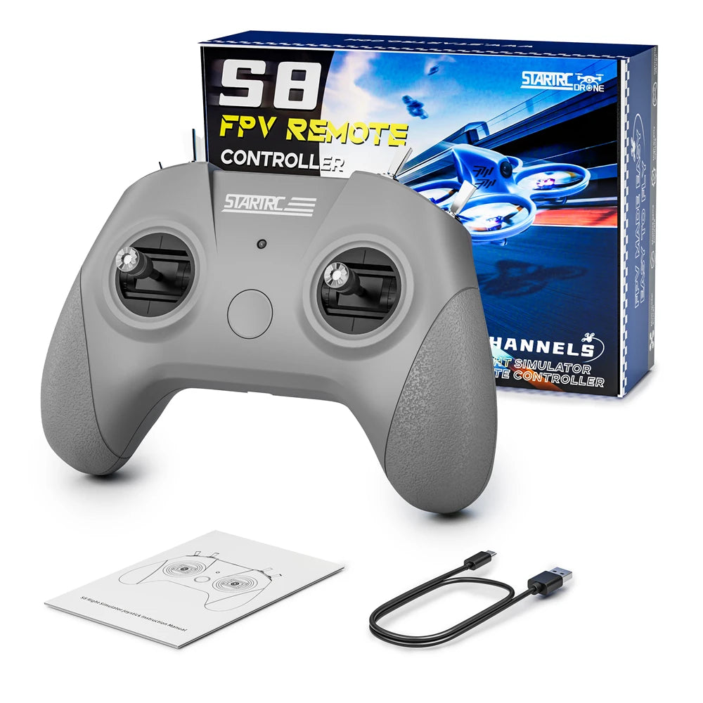STARTRC Drone S8 Pro FPV Flight Simulator Controller Flight Training System for DJI/LiftOff/DRL/DCL/Uncrash/TryP FPV Racer Drone