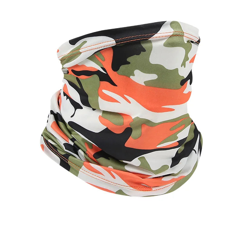 Summer Sports Bandana Breathable UV SunProtection Camping Hiking Cycling Scarves Headwear Men Women Neck Warmer Tube Magic Scarf