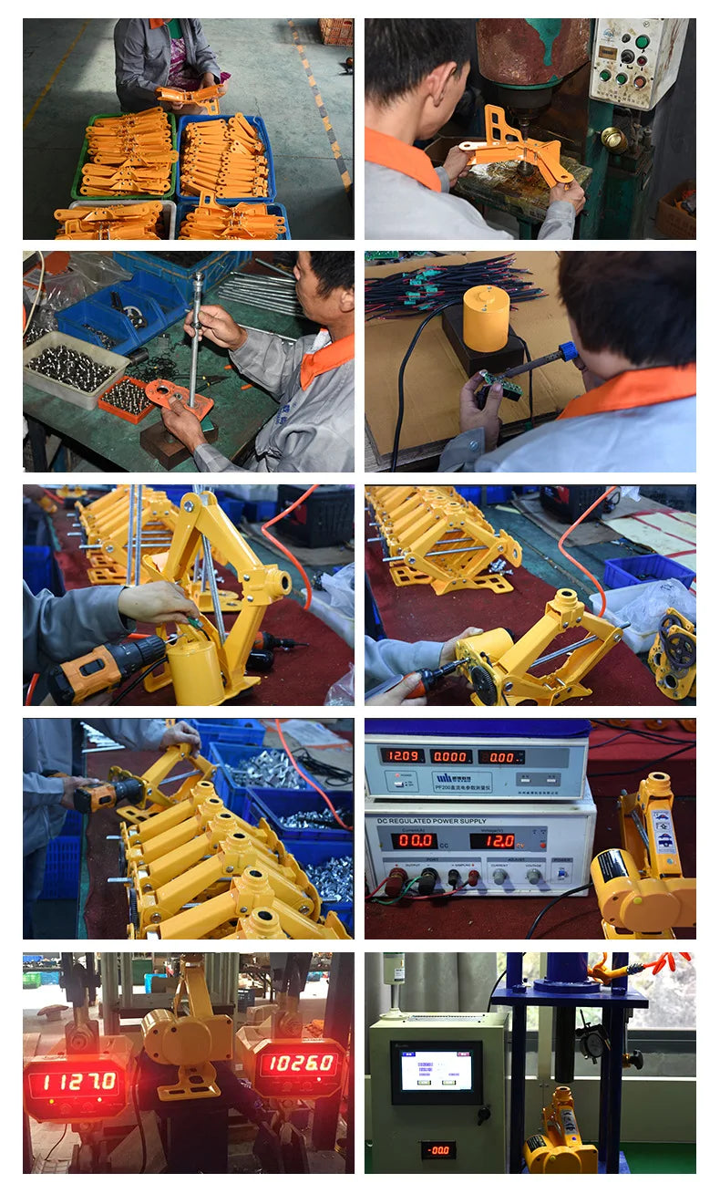 3 Ton Electric Car Jack Kit Lifting Set 12V 3 in 1 Scissors Car Jacks with Impact Wrench and Pump Auto Lift Repair Tools