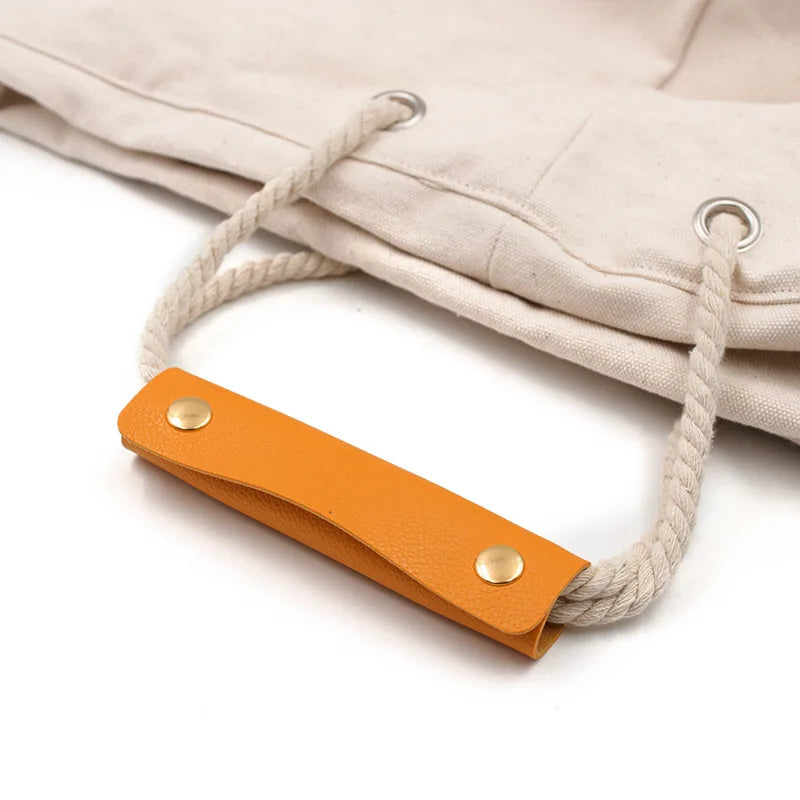 Luggage handle protection leather case Anti-slip shoulder strap leather pad Travel bag trolley leather case bag strap cover