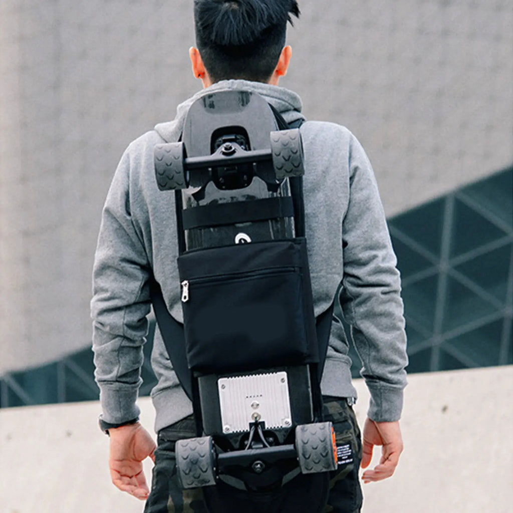 Skateboard Storage Bags Regular Skateboard Longboard Backpack Bag With Magic Sticker Design Foldable Skateboard Bags For Men