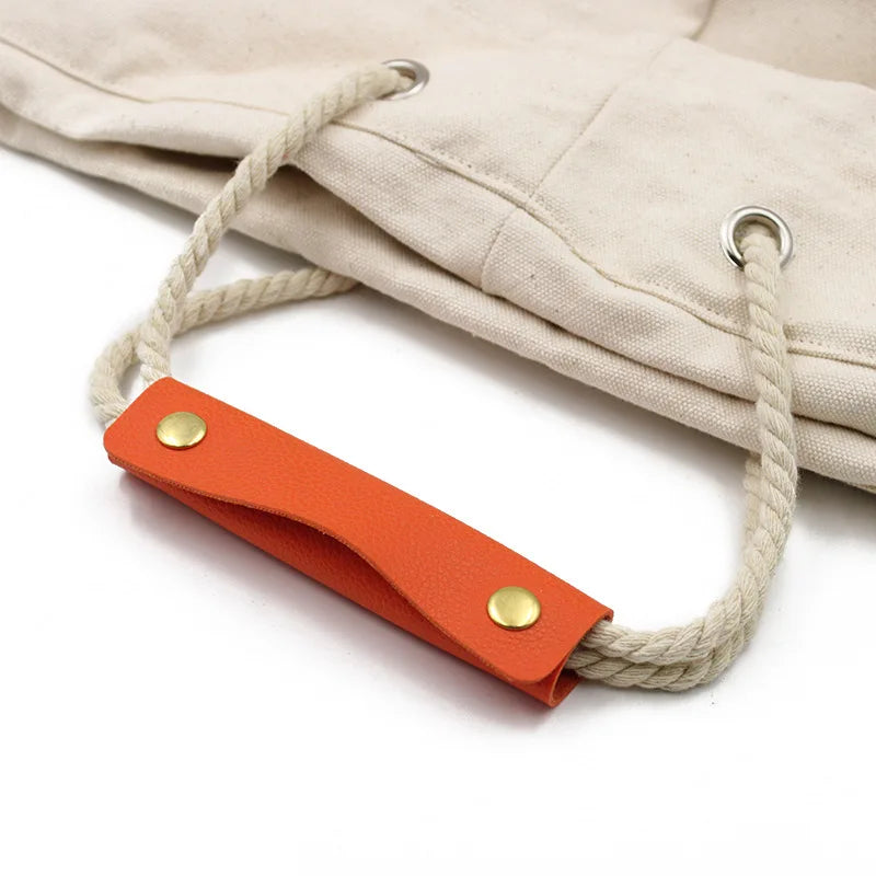 Luggage handle protection leather case Anti-slip shoulder strap leather pad Travel bag trolley leather case bag strap cover