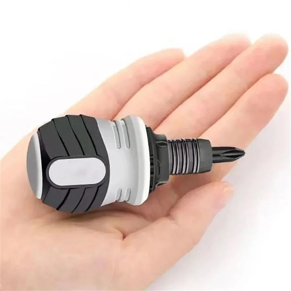 Multifunctional Triangular Plum Blossom Cross Inner Screwdriver Ratchet Screwdriver Set Short Shaped Radish Head High Hardness