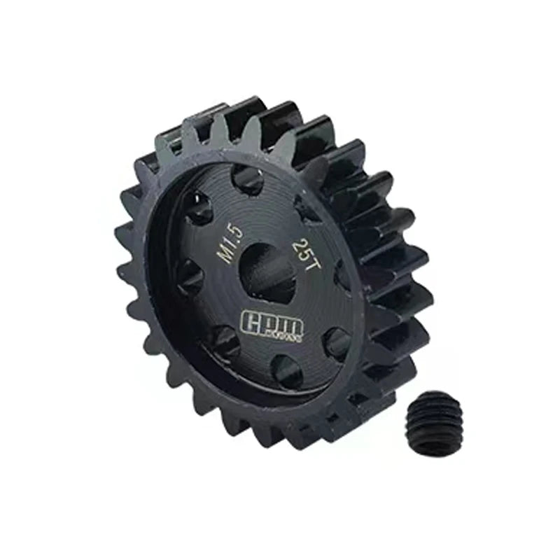 GPM for Traxxas 1/6 XRT 1/5 X-MAXX X-Monster 6S 8S Monster Truck RC Car Metal Steel M1.5 25T 27T 30T Motor Gear Pinion 6496