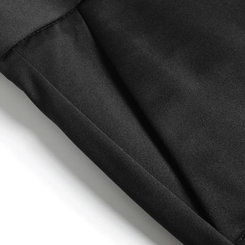 2026 Men's Spring Summer Autumn  Pants Straight Stretch Casual No Trace No Ironing Fabric Silky Cool Feeling Trousers 29-42