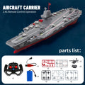 JJRC S19 RC Aircraft 2.4G Remote Control Battleship Boat RC Boat Auto Water Sensor Carrier Boat Toys Gift for Kids Boys
