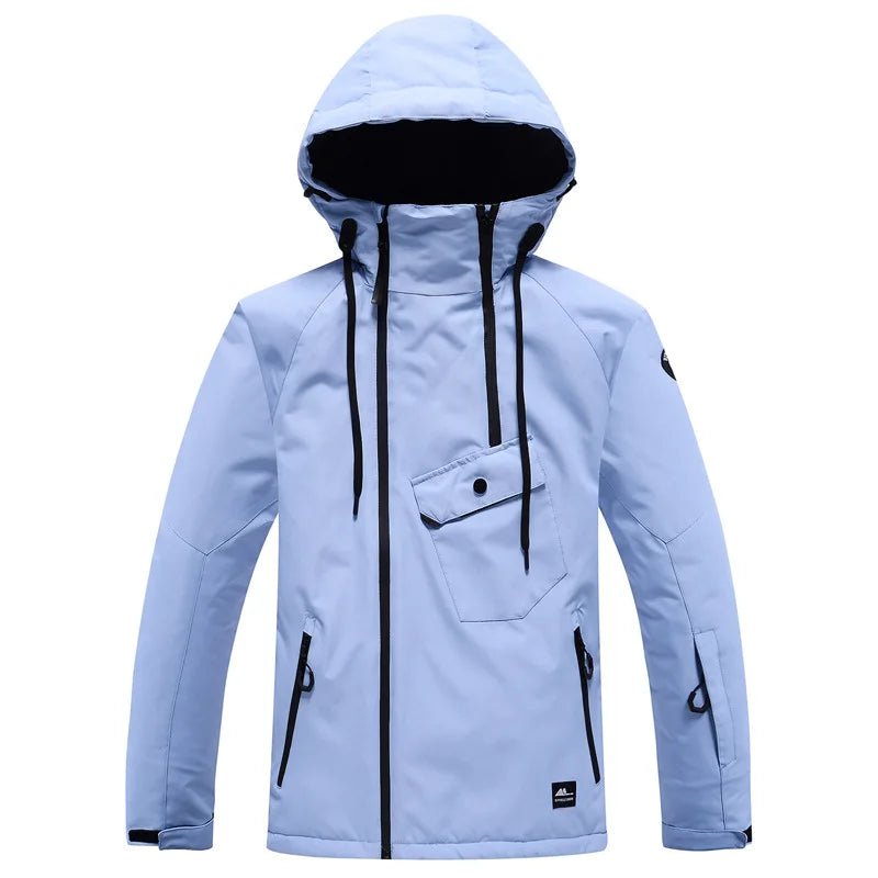 Pure color, Men and Women, Winter Snow Wear, Snow Ski, Suit Sets, Snowboarding Suit, Ski Jacket and Pant, Ski Suit Jacket, adult