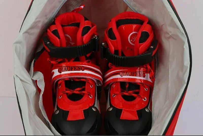 Kids Roller Skates Bag Container Portable Storage for Protective Figure Skates Quad Skates Inline Skates Ice Hockey Skate