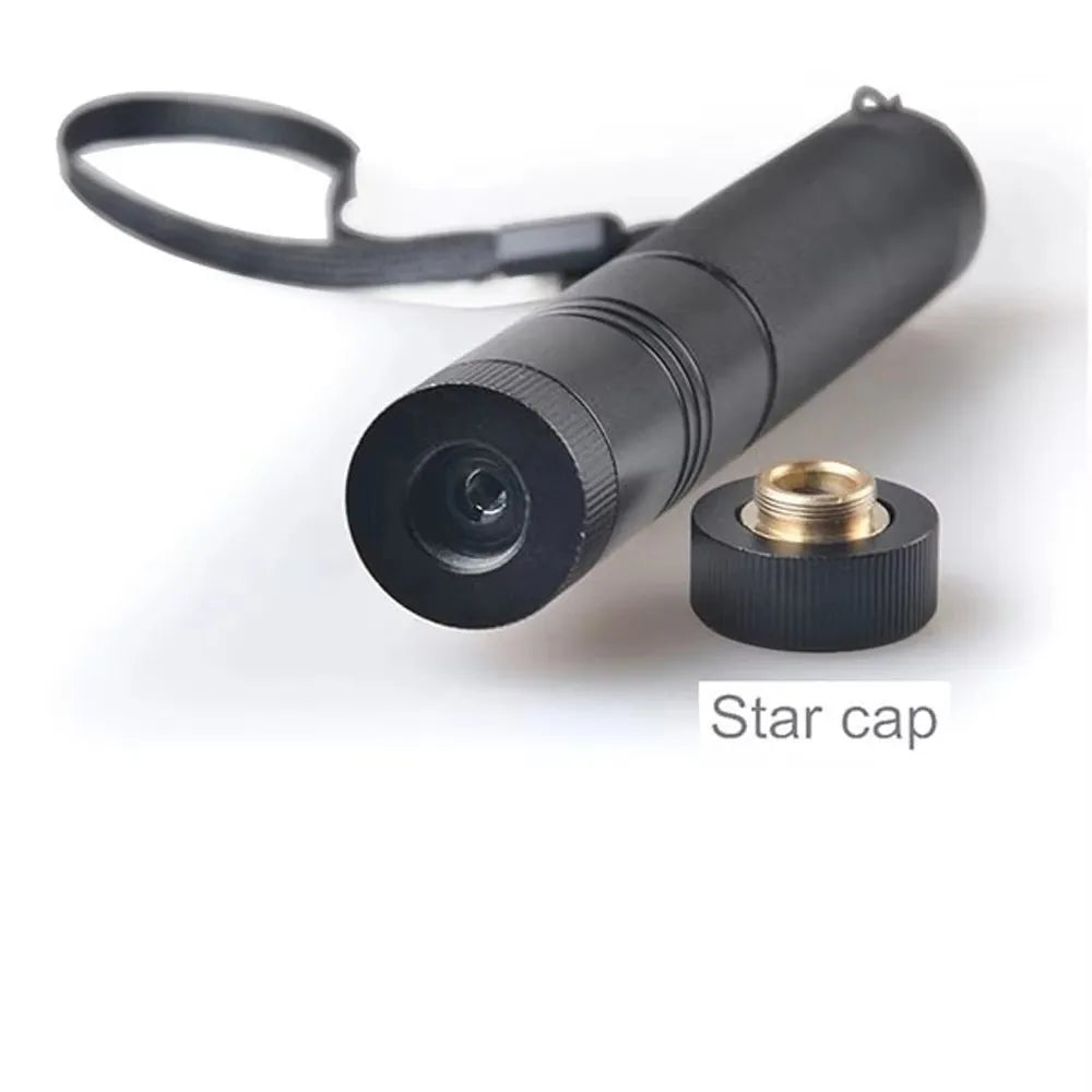 (Do not provide batteries) Green Light Portable Laser pointer LED Training Torch Pet Cat Tickle Toy Flashlight