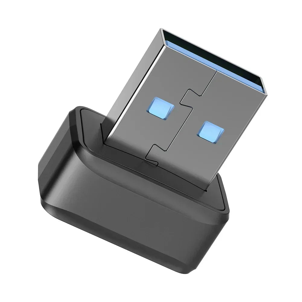 USB Fingerprint Key Windows Compatible Biometric Scanner for Password Free Login Ideal for PC Security