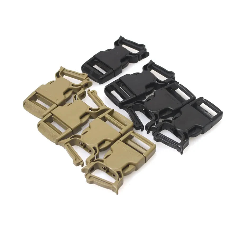 lot JPC2.0 Tactical Vest Replaceable Buckle 1-Inch Webbing Adjusting Buckle DuPont POM Buckle