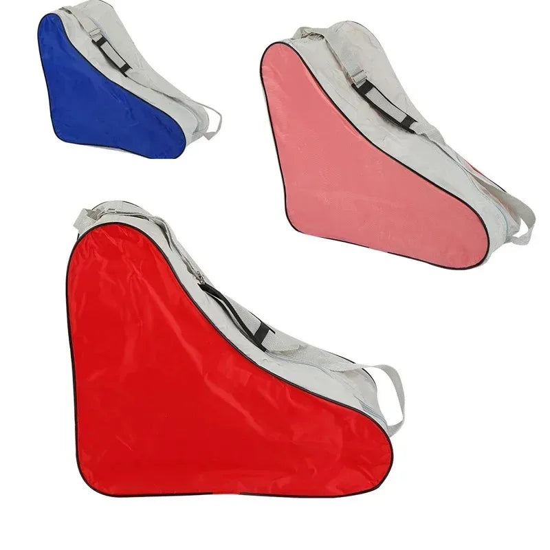 Kids Roller Skates Bag Container Portable Storage for Protective Figure Skates Quad Skates Inline Skates Ice Hockey Skate