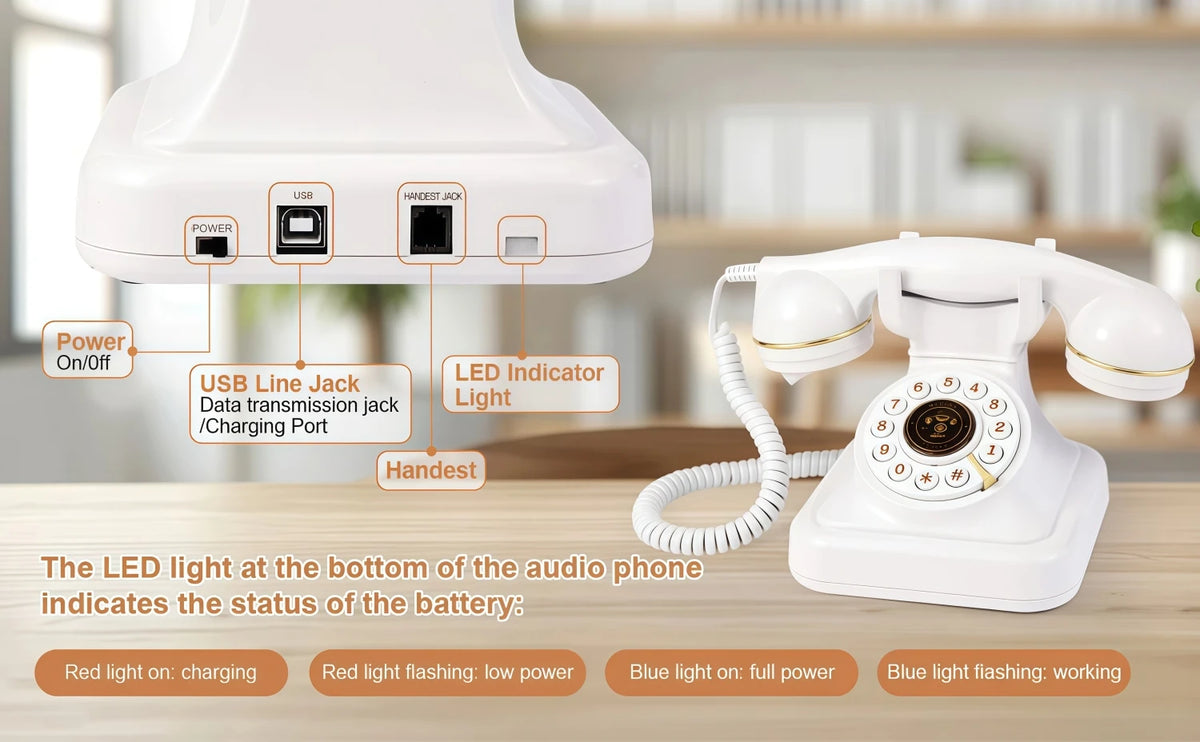 Audio Message Book Phone Wedding Guest Voice Blessing Message Book Banquet Voice Check-in Message Phone Birthday Party Celebrati
