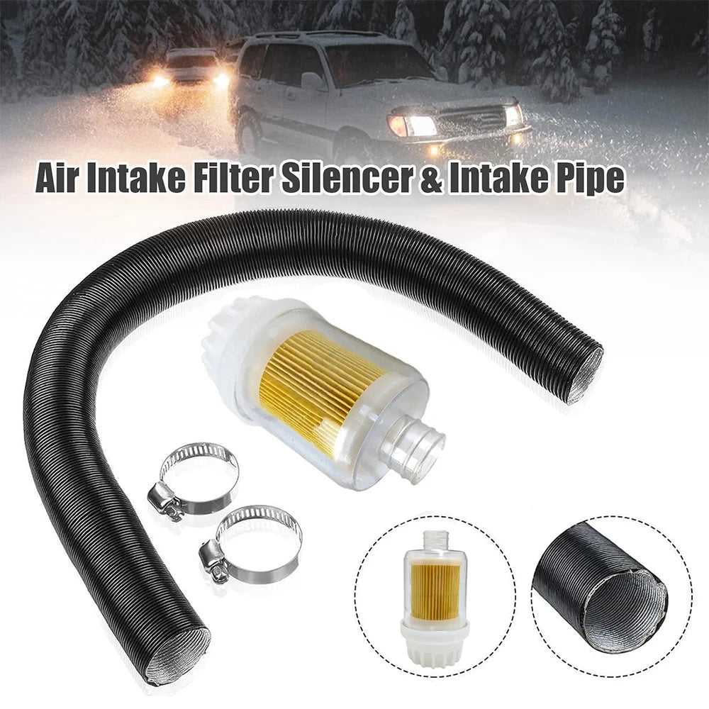 Air Diesel Heater Duct Pipe 25mm Diameter 0.6/1/2M Length Air Intake Filter for Webasto Dometic Eberspaecher