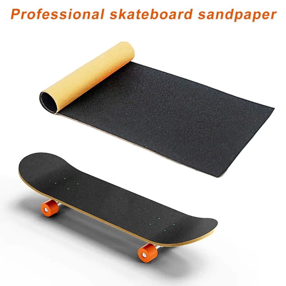 Universal 81*21cm Pro DIY Skate Board Anti-slip Sandpaper Wear resistance Sandpaper Decks Sticker PVC Waterpoof Anti-slip Tape