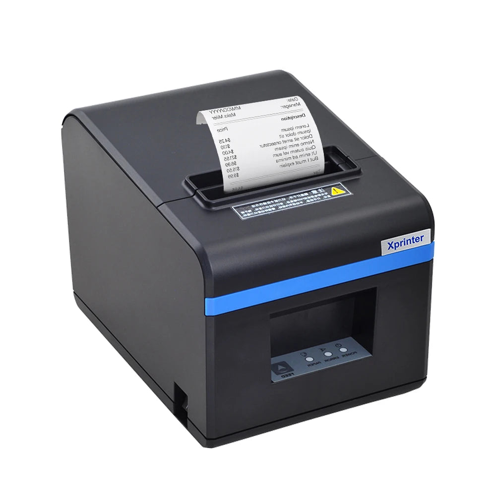 Xprinter N160II FCC Certified Imprimante Thermique Black White Thermal Inject Printer With LAN Resolution Stock Spare Parts