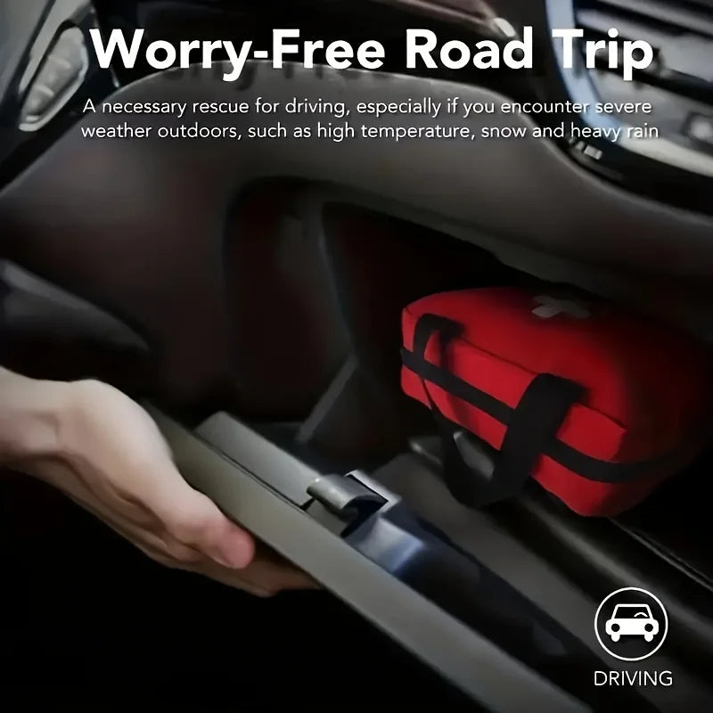 First Aid Kit，First Aid Supplies for Emergencies and Survival Situations | Ideal for Cars, Trucks