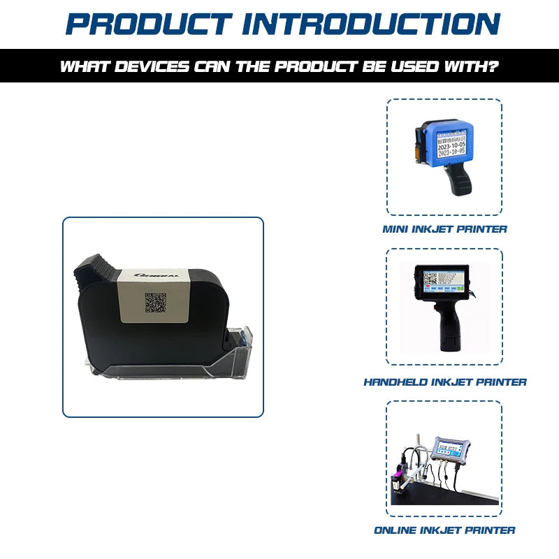 The A Quality Solvent-Based Quick-Drying Ink Cartridges IQ800 and IQ880 Are Suitable for 12.7MMTIJ Inkjet Printers