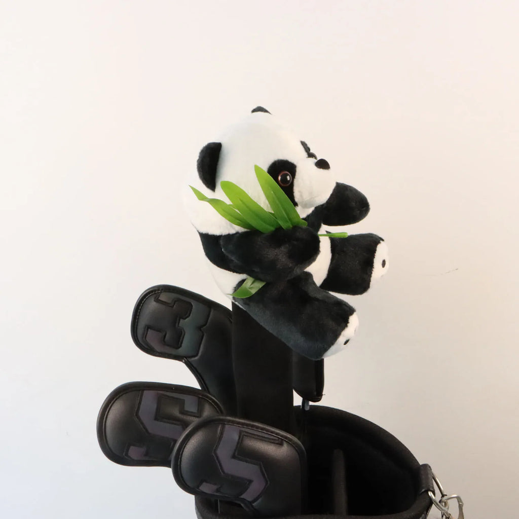 2025 Golf Headcover for Driver Fairway #3#5 460cc Wood Cover Panda Style CUTE GIFT Noverty for Golfer Lady Men