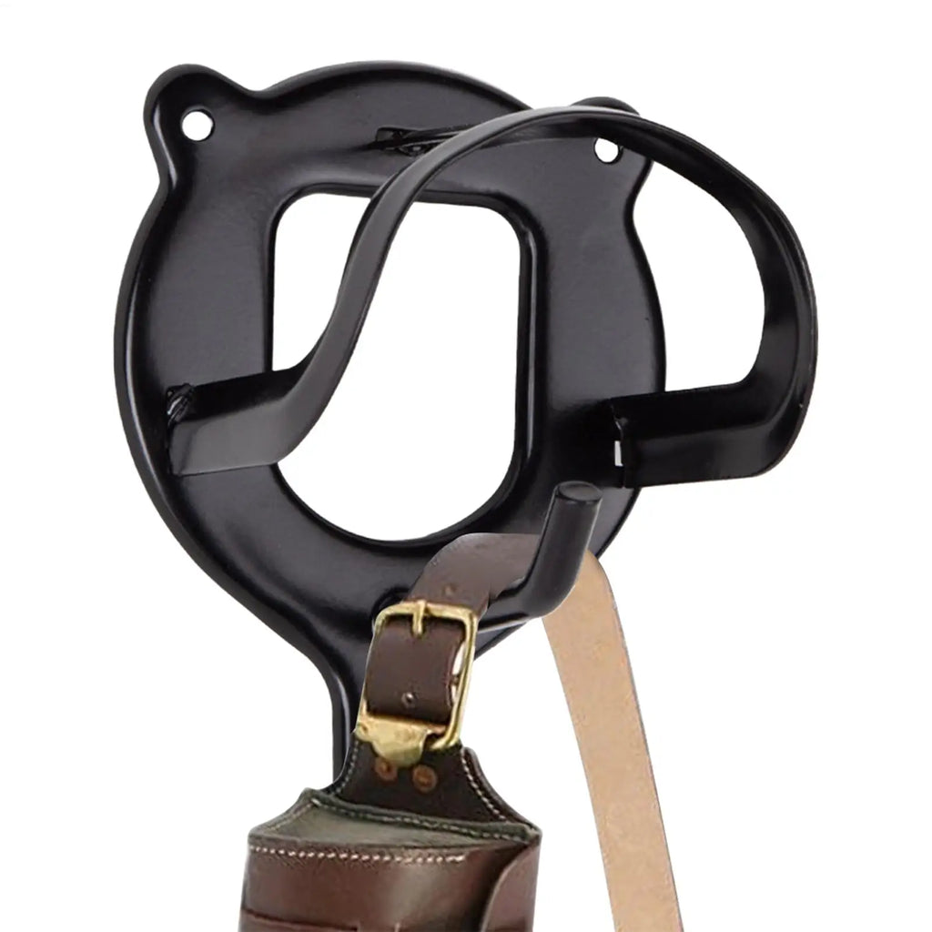 Horse Bridle Rack Bridle Bracket Bridle Hooks Horse Tack Storage Halter Hanger Metal Bridle Holder with Tubes and Screw for Barn