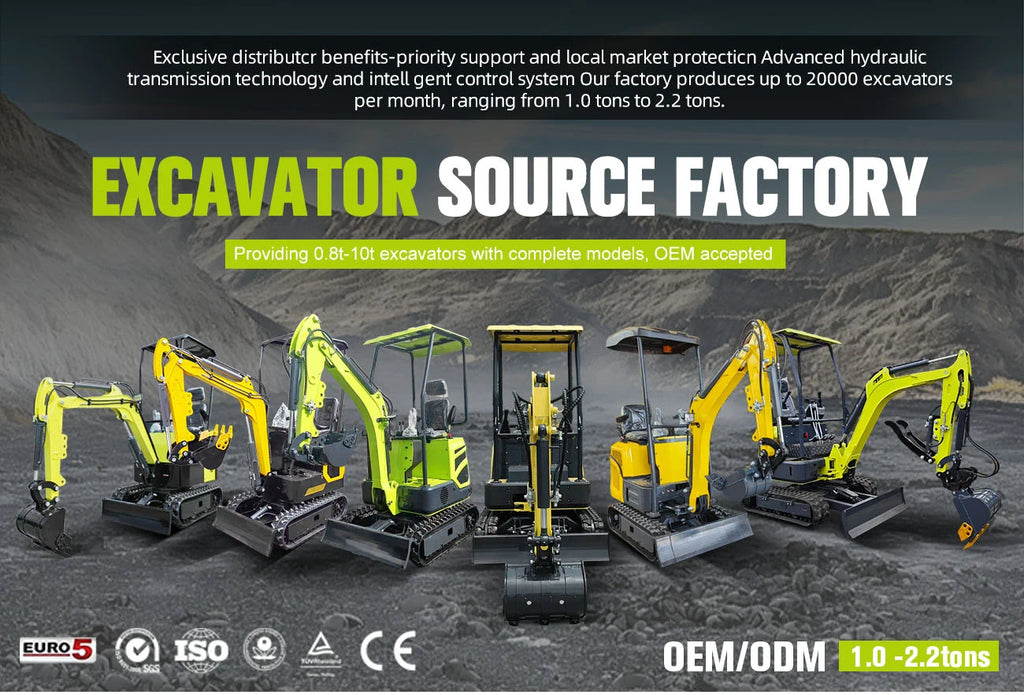 Multifunctional Mini Excavator 0.8-1 Ton Tiny Digger for Indoor Construction Narrow Space Soil Moving
