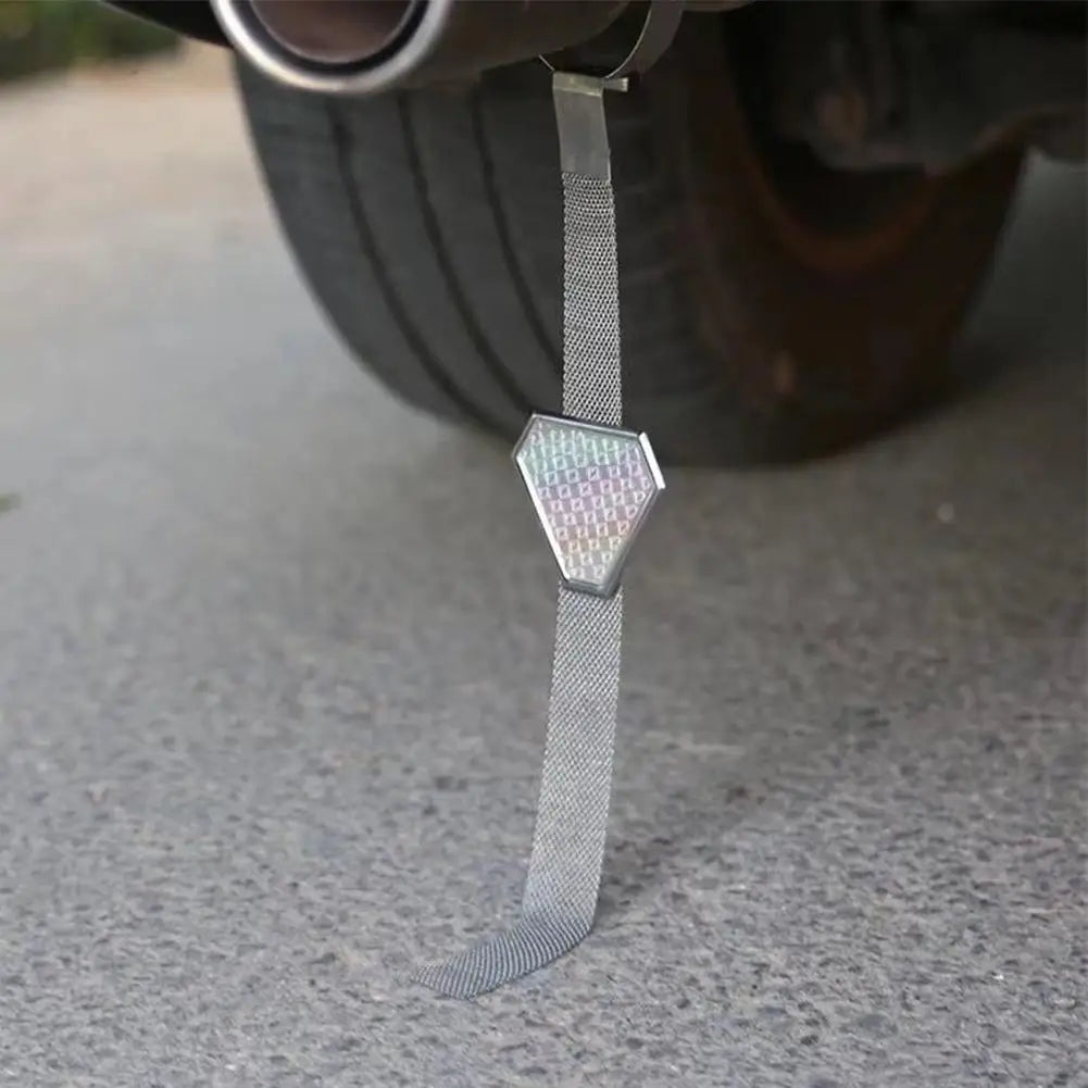 Car Static Eliminator Static strip With Small Triangular Reflective Metal Strip Car Anti-static Grounding Strip
