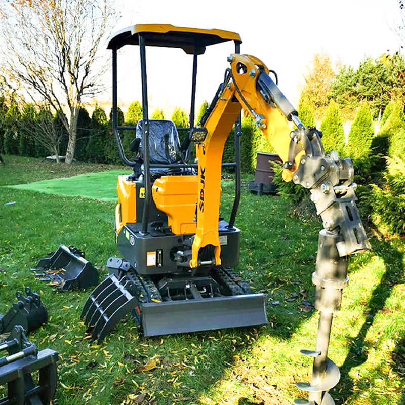Hot Selling 1 Ton 2 Ton Mini Excavator Multifunctional Track Enclosed 2.5 Ton Small Excavator Customized and Fast Delivery