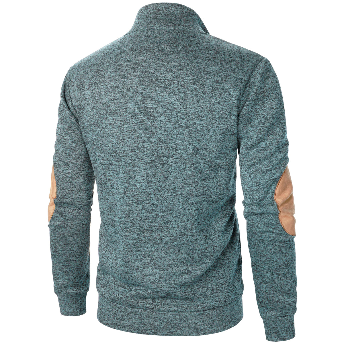 Autumn and winter men's stand collar long sleeve casual knitted sweater top