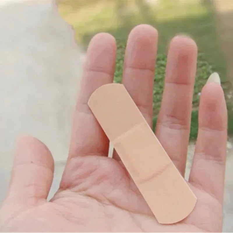 100-600pcs Breathable Band Aid Waterproof Bandage First Aid Wound Dressing Medical Tape Wound Plaster Emergency Kits Bandaids
