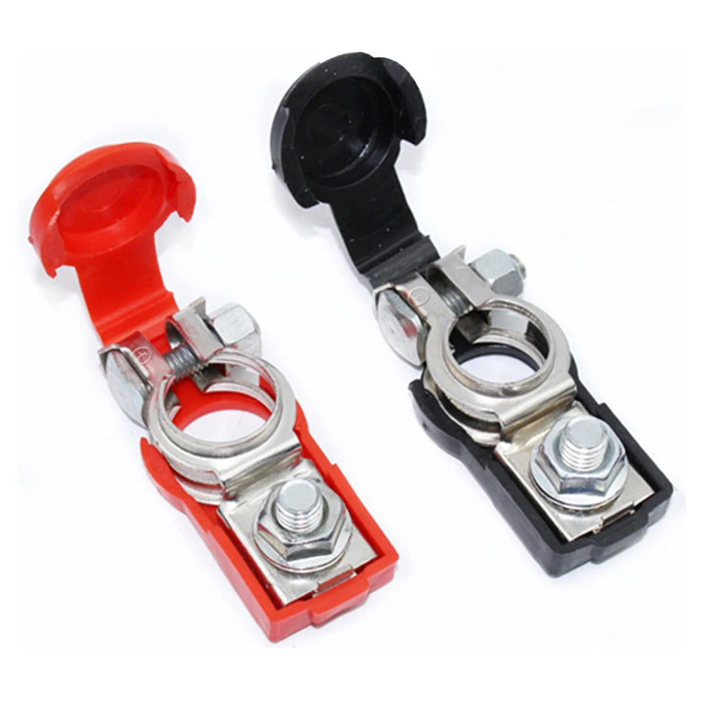 2PCS Car Auto Quick Release Battery Terminal Connector Clamps Iron Clamps  Caravan Truck Clips For Car