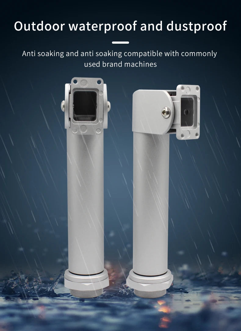 AI0702/AI0703 Aluminum Alloy Universal Holder Base Bracket for Face Recognition Machine Turnstile Adjust Extendable Bracket