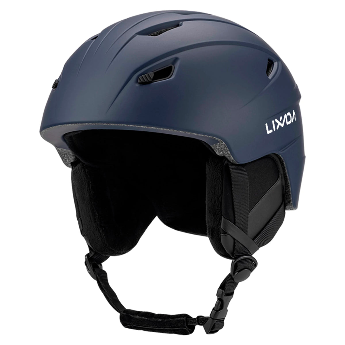 LIXADA Integrated Warm Ski Helmet Adjustable Lightweight Comfortable Snowboard Helmet for Winter Warmer Helmet