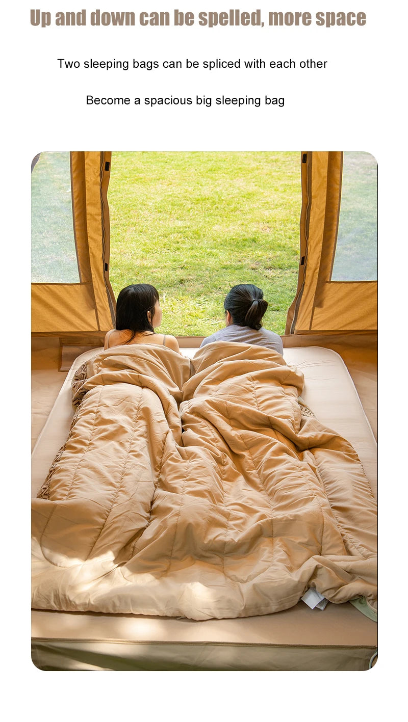 Naturehike Camping Sleeping Bag L150 Ultralight Summer Spring Fall Outdoor Sleeping Bag Spliceable Camping Gear Essentials