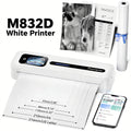 Phomemo M832D Touchscreen Portable Printer Thermal Inkless Supports Prints A4 & US Letter,Compatible with iOS/Android/PC