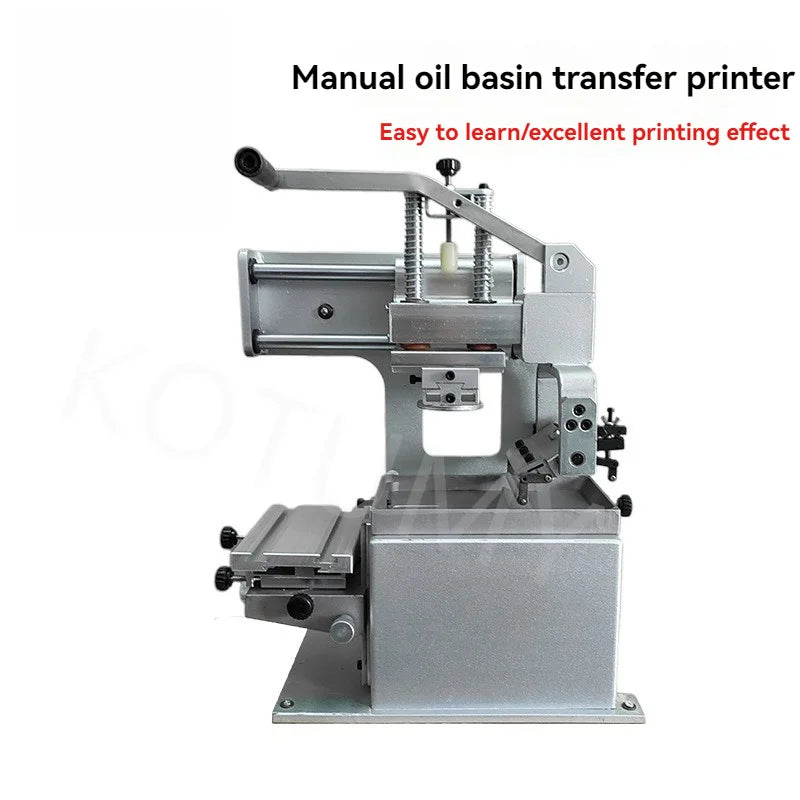 Manual Transfer Printing Equipment Company Logo Printer Mechanical Monochrome Oil Stamping Printer