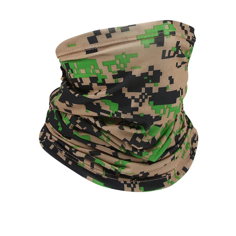 Summer Sports Bandana Breathable UV SunProtection Camping Hiking Cycling Scarves Headwear Men Women Neck Warmer Tube Magic Scarf