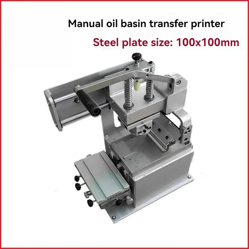 Manual Transfer Printing Equipment Company Logo Printer Mechanical Monochrome Oil Stamping Printer