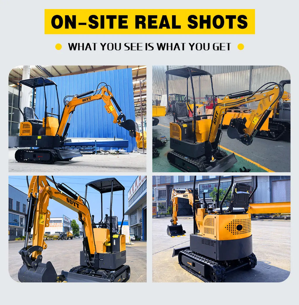 Strong Load Bearing Capacity Hydraulic Crawler Mini Excavator Durable And Reliable Mini Excavator With Customized Cab