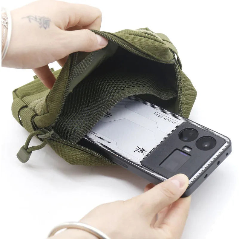 Molle Utility EDC Waist Bag Tactical Pouch Sports Fanny Bag Belt Pouch Outdoor Sports Hunting Bag