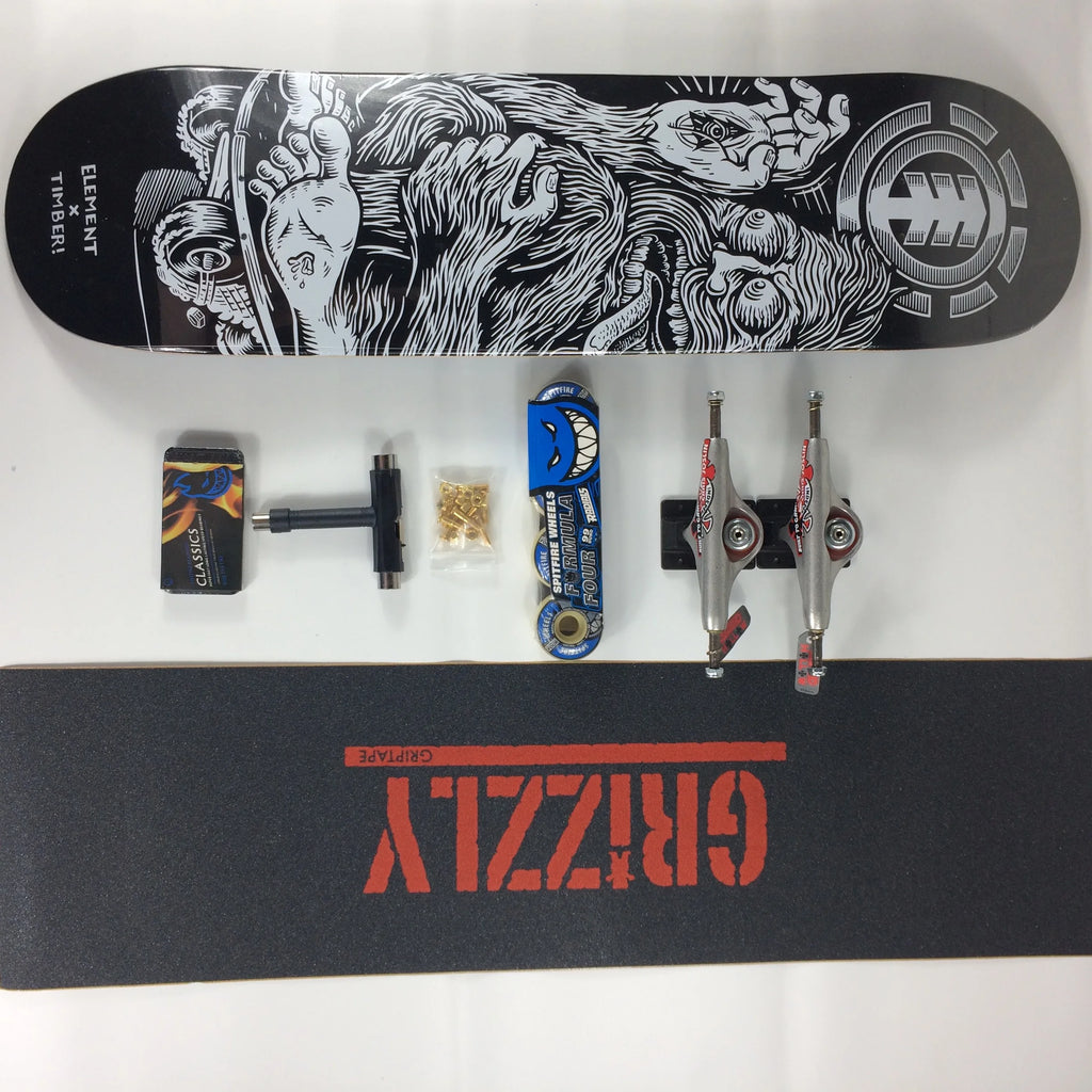 Skateboard Complete Set 100% Canada Maple Double Rocker7.75/8.0/8.125/8.25/8.3/8.5 Inch Size  Pro Skate  High Quality