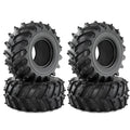 2.2 Inch High Grip Tires for 1/10 RC Crawler, 128mm Rubber Wheels for Axial SCX10 TRX4, Upgrade Climbing Performance