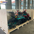 35HP Diesel Crawler Tractor EPA Approved Garden Cultivator With Excavator Parts For Farm & Orchard
