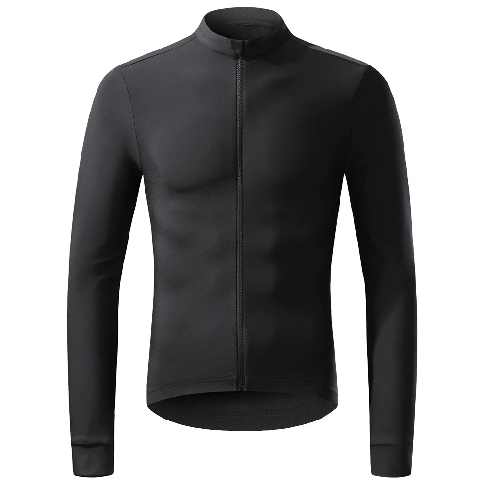 ZRSE Cycling Jersey Maillot Winter Windproof Bike Clothing Cycling Long Sleeve Windbreaker Waterproof MTB Bicycle Fleece Warm