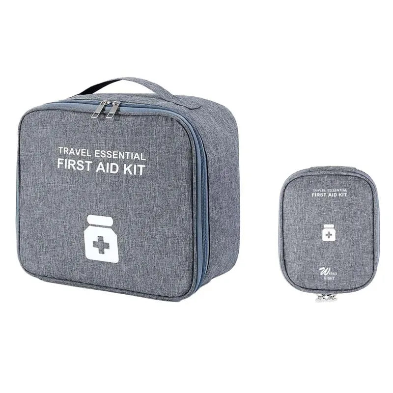 Large-Capacity Portable Family First Aid Kit,Layered Medicine Storage Bag for Household, Outdoor Activities & Travel Needs
